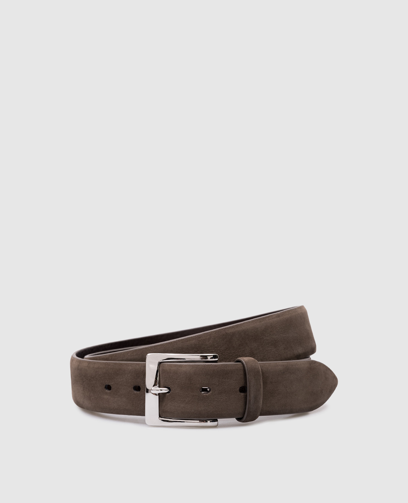 GAREY beige nubuck belt