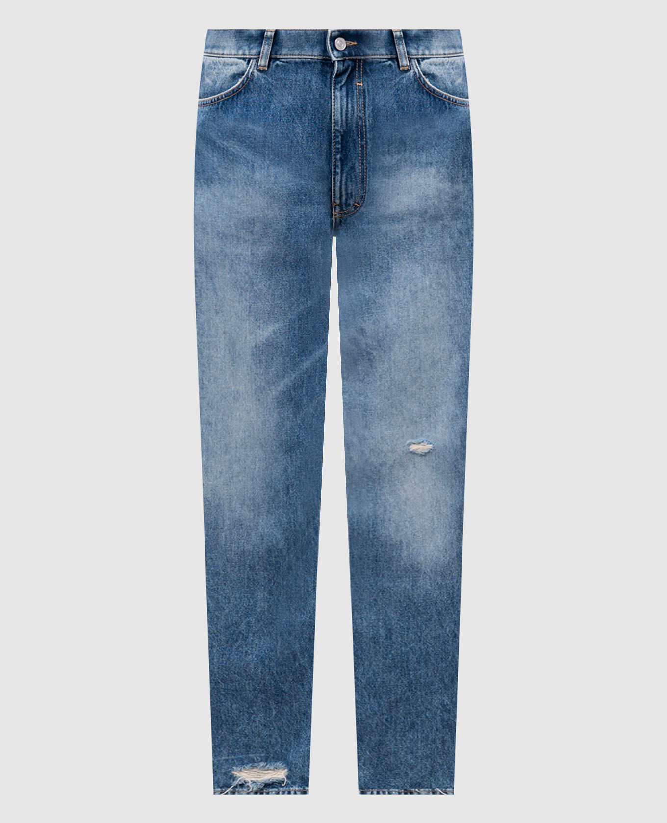 Blue jeans with holes Givenchy