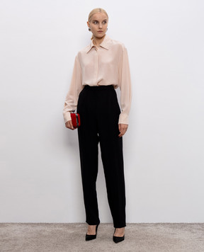 Victoria Beckham Pink silk blouse 1225WSH006354A