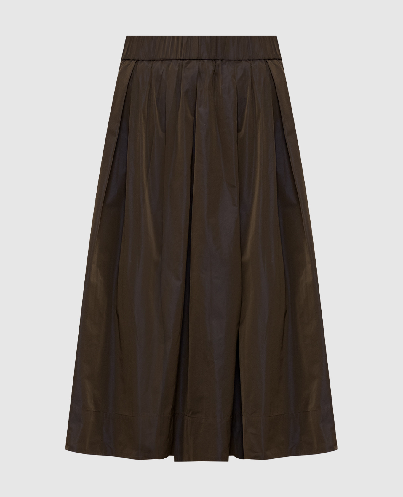 Khaki skirt Peserico