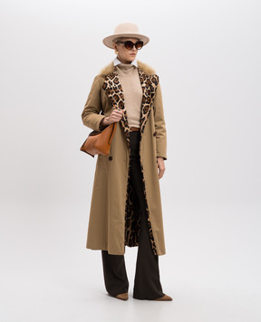 Rindi Beige coat 294TE020