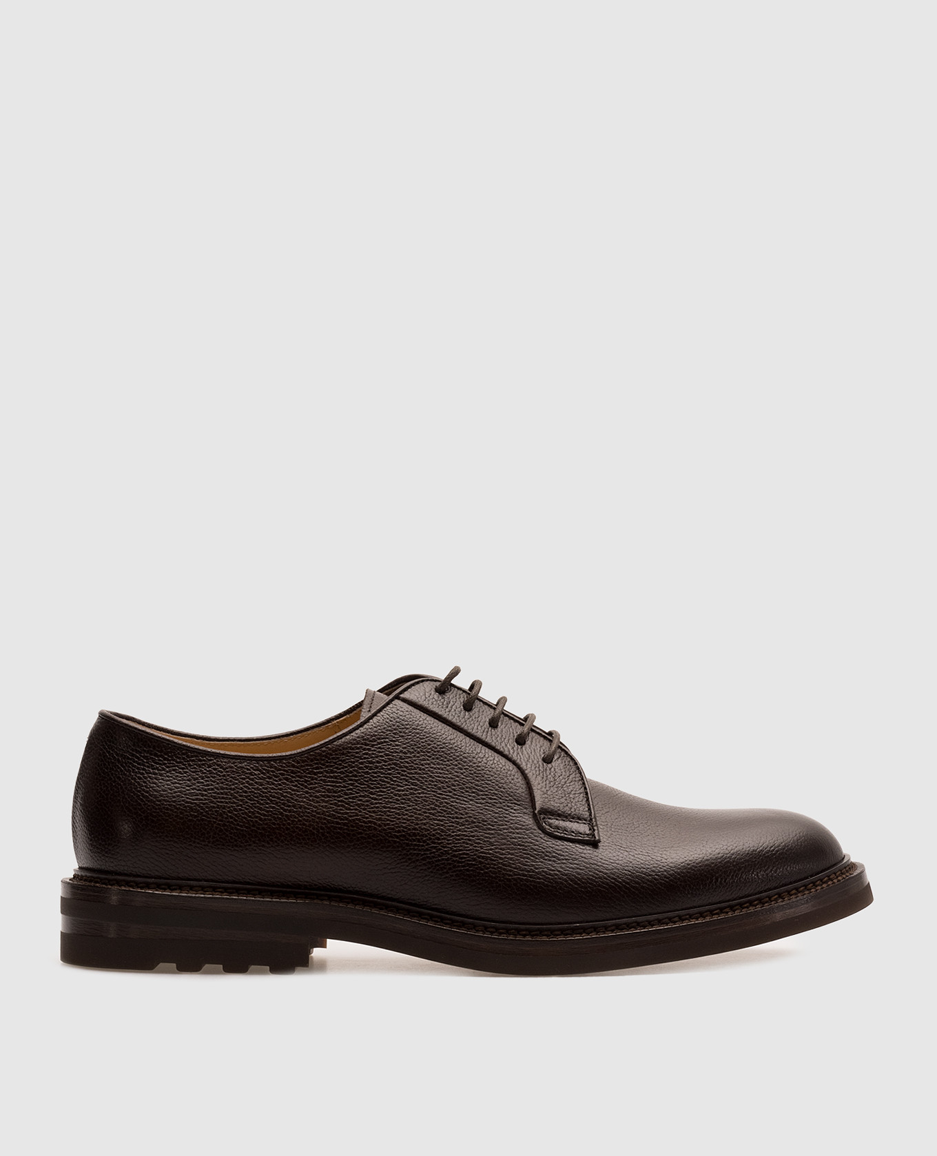 

Brown leather derbies Brunello Cucinelli