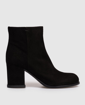 Premiata Black suede ankle boots M7206CAMOSCIO
