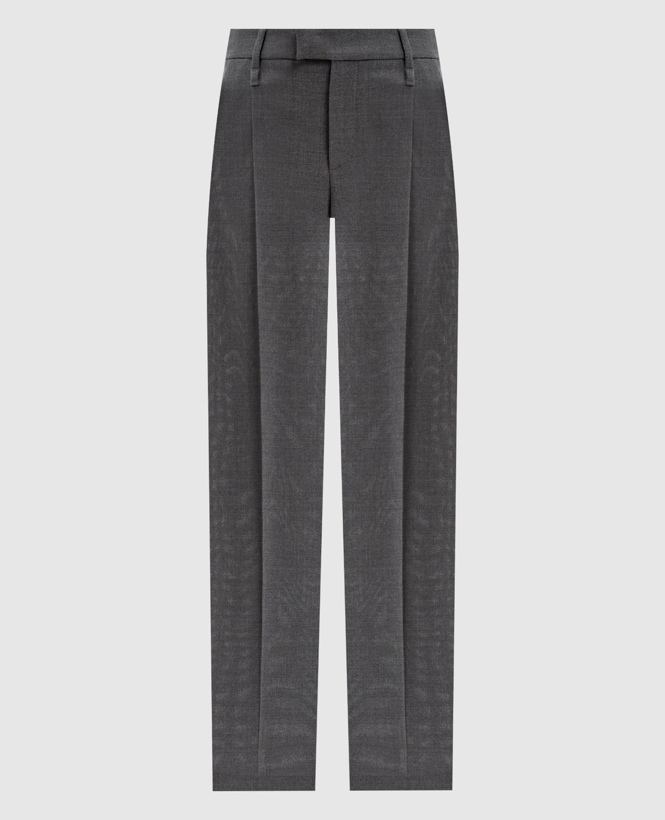 

Gray wool trousers with monil chain Brunello Cucinelli, Grey