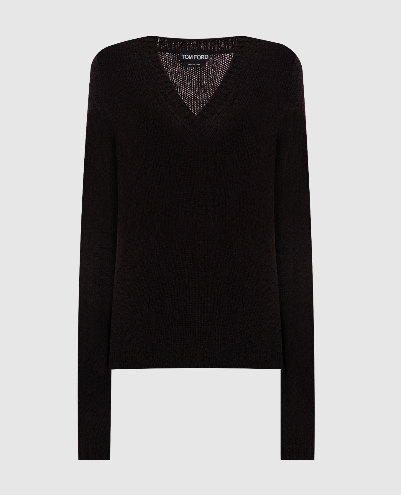 

Brown cashmere and silk pullover Tom Ford