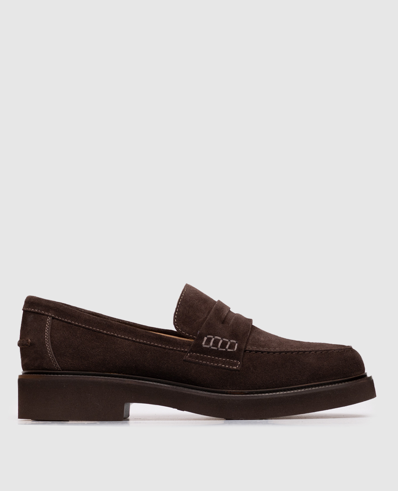 

Brown suede loafers Doucal's