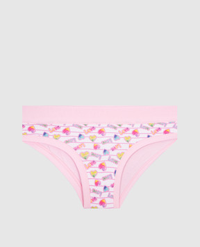 RiminiVeste Lovely baby pink panties with Love print B2821J