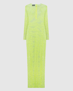 Santa Brands Green maxi dress with crystals MAXIDRESS