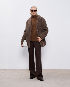 Lou Lou Studio INES brown cashmere sweater INES