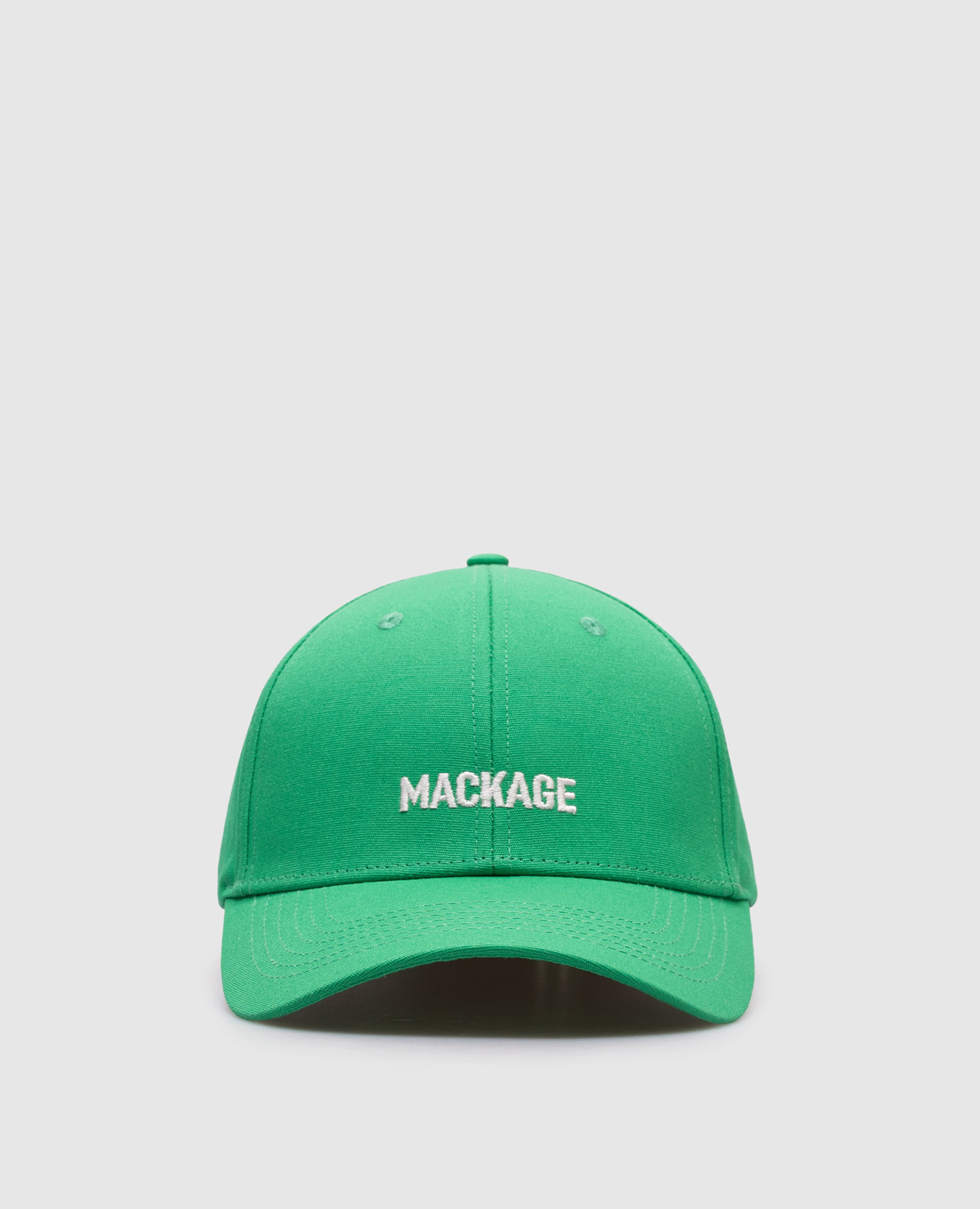 

ANDERSON green cap with logo embroidery Mackage
