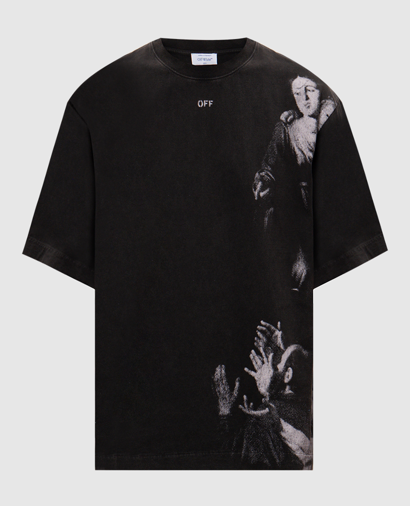 

Blurred Mary gray t-shirt Off-White, Grey