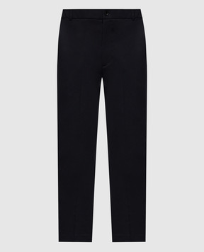 Moncler Blue pants with wool K10912A00016597FV