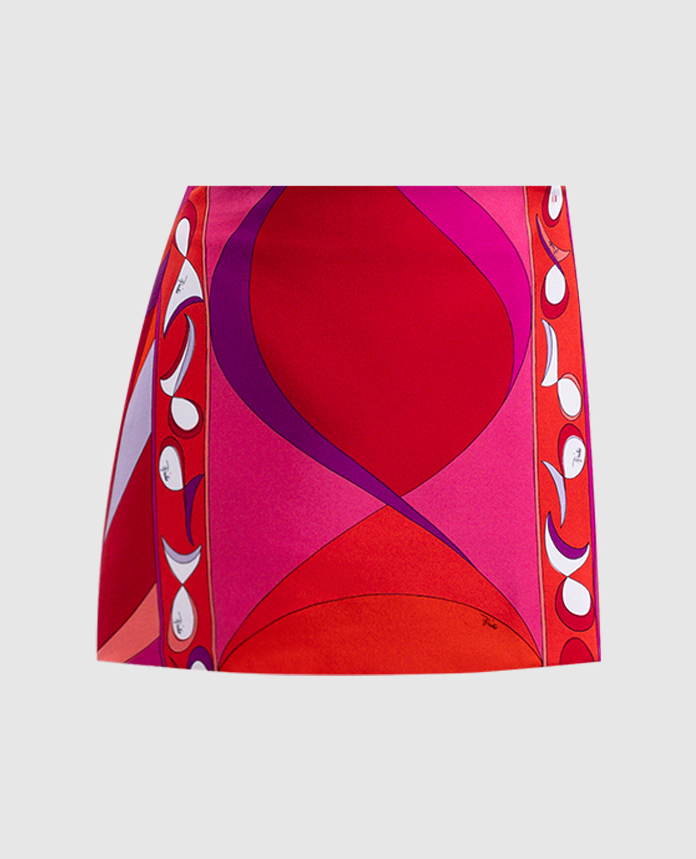 

Red silk skirt with a smell PUCCI