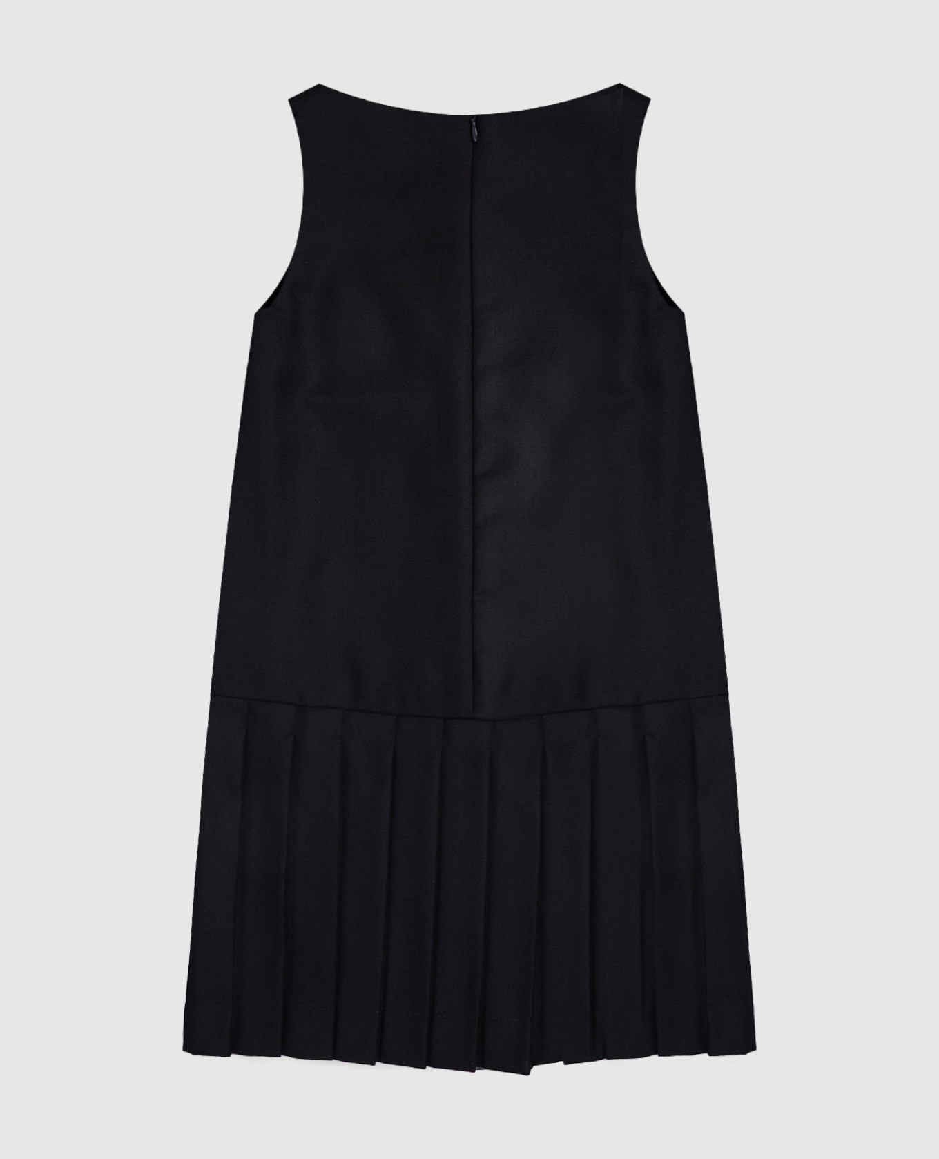 

Children's blue wool dress with logo Dolce&Gabbana