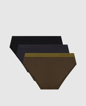 CDLP Set of briefs with logo MUW004011723