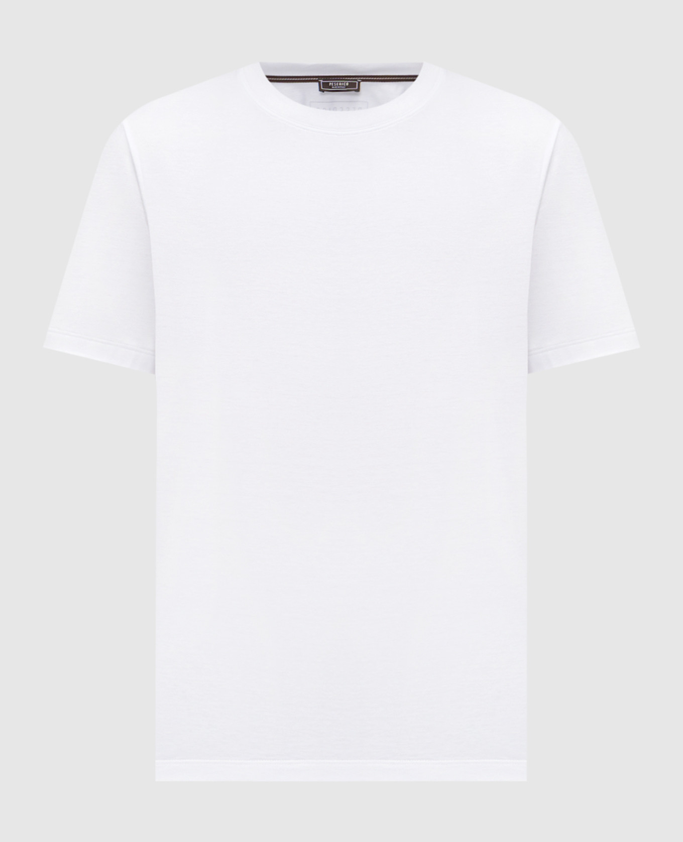 White T-shirt with logo Peserico