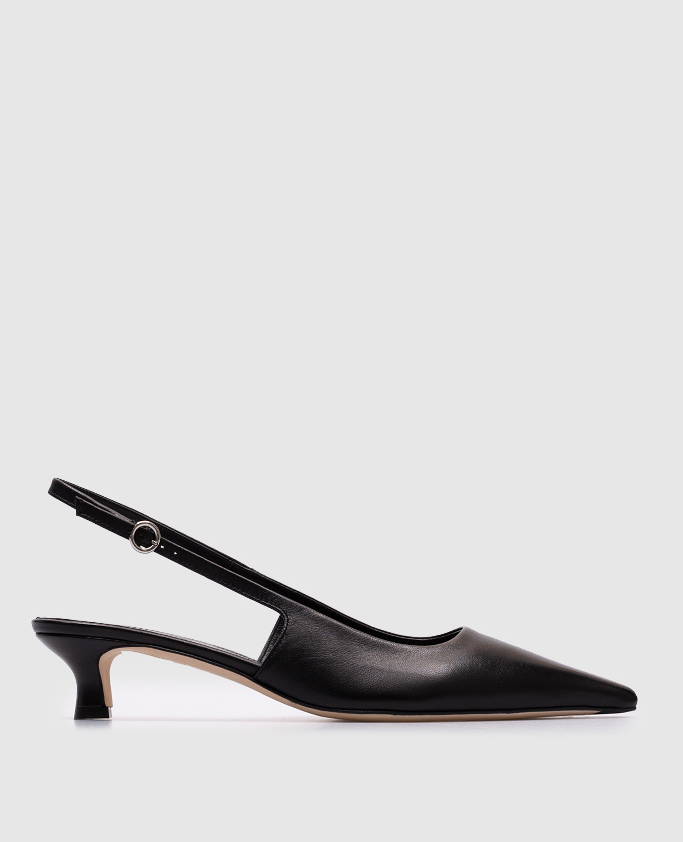 

Catrina black leather slingbacks Aeyde