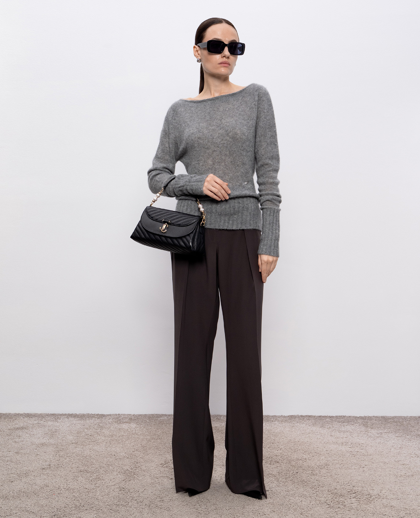 

Gray silk pants Tom Ford, Grey