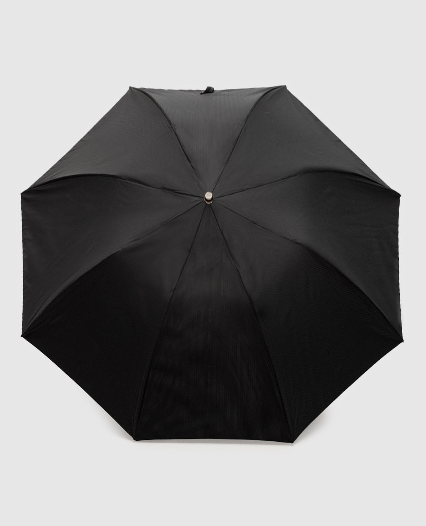 

Black folding umbrella in a pattern with a handle in the form of a tiger's head Pasotti