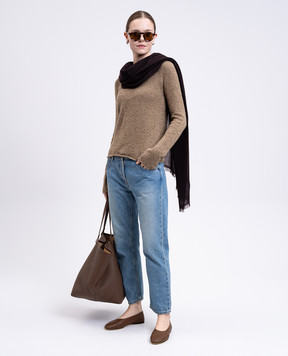 The Row Kathy khaki sweater 8961Y790