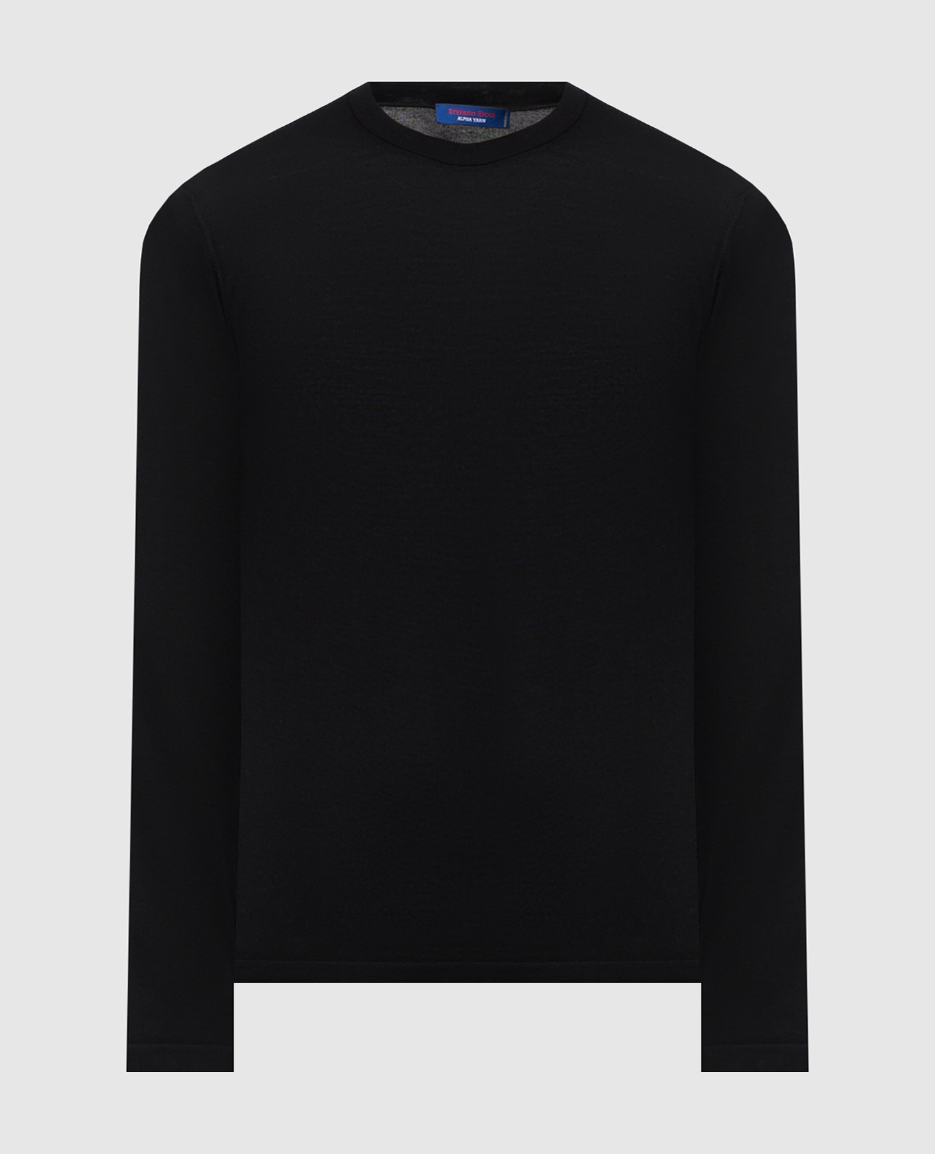 Black cashmere jumper