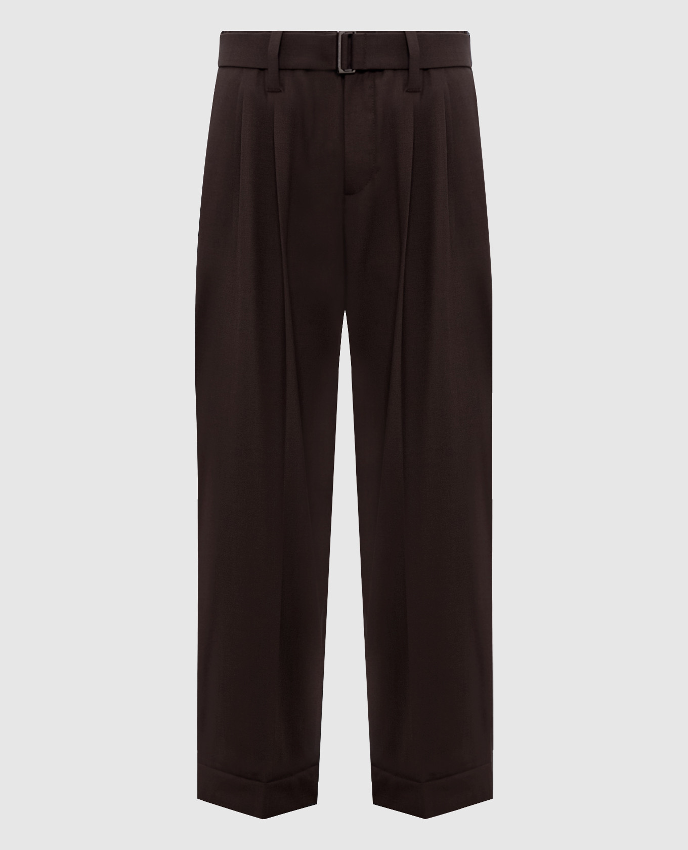 

Brown wool pants Brunello Cucinelli