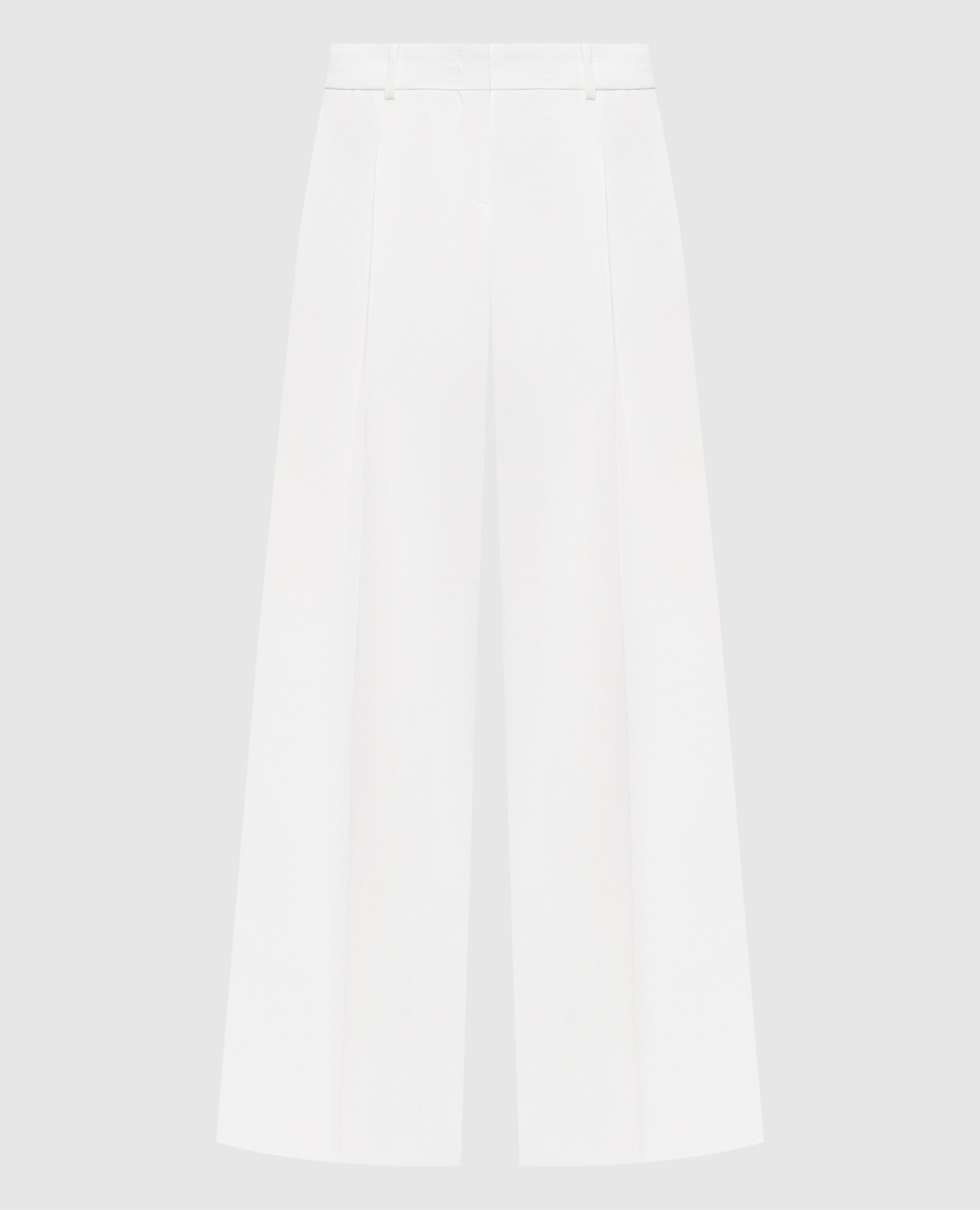

White linen pants Ermanno Scervino