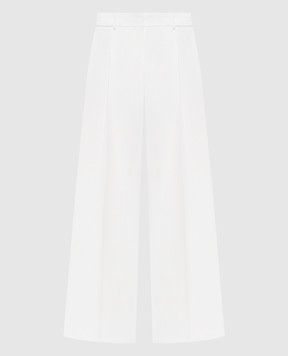 Ermanno Scervino White linen pants D466P701DIE