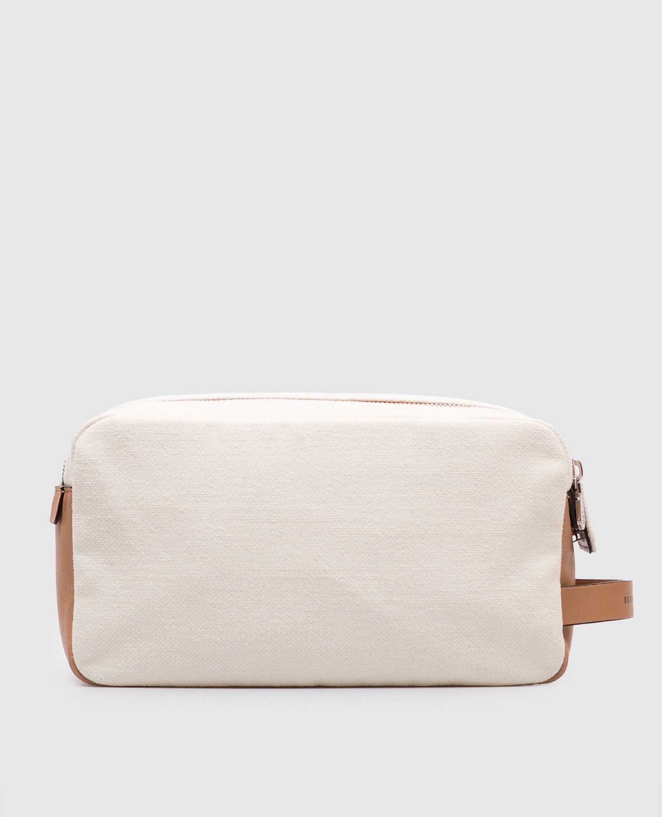 

Beige combination toiletry bag Brunello Cucinelli