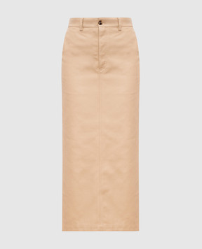 WARDROBE.NYC Beige midi skirt W2109R16