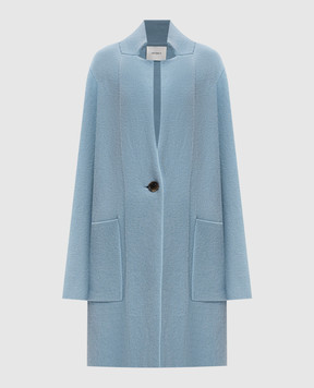 LISA YANG Anni blue cashmere cardigan 2023057
