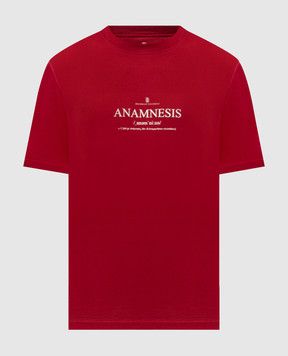 Brunello Cucinelli Red T-shirt with print M0B138495