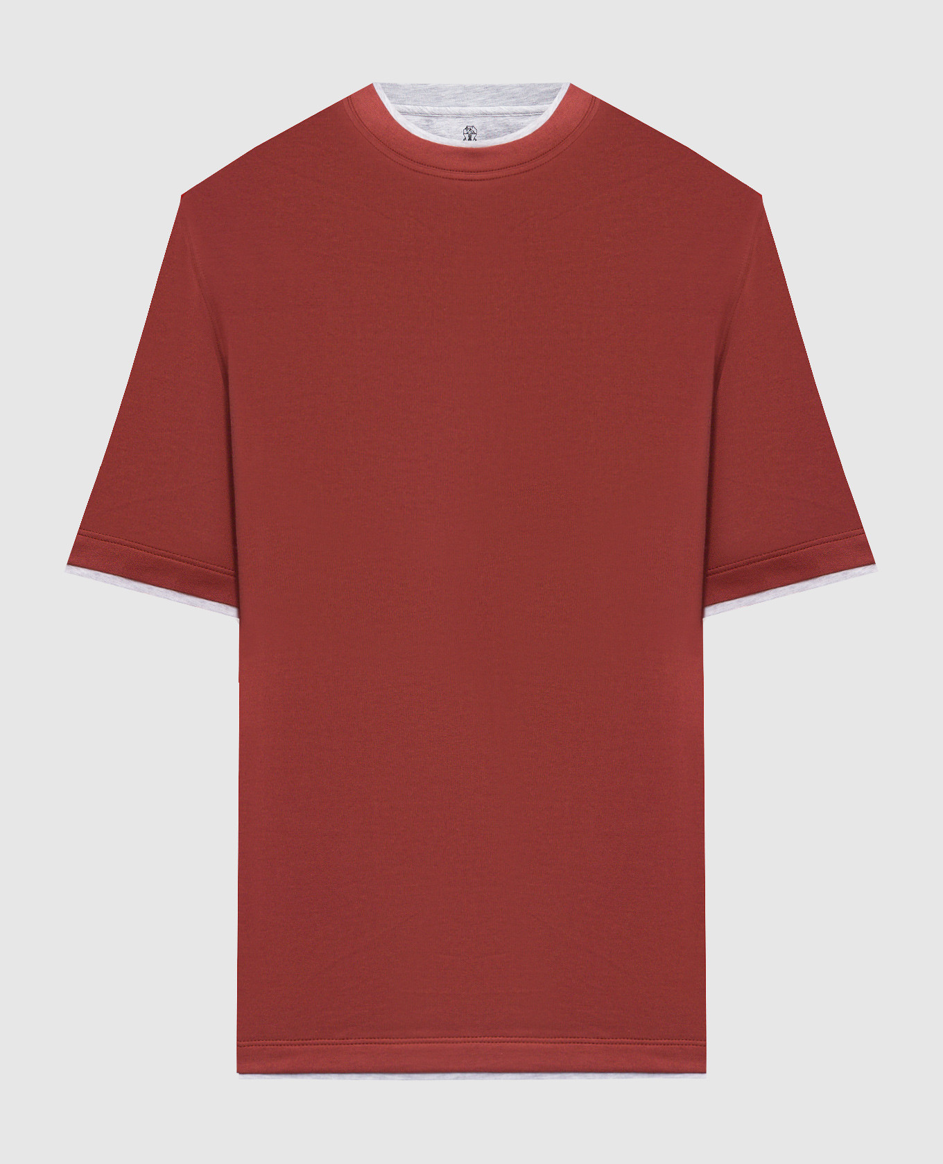 

Red T-shirt Brunello Cucinelli