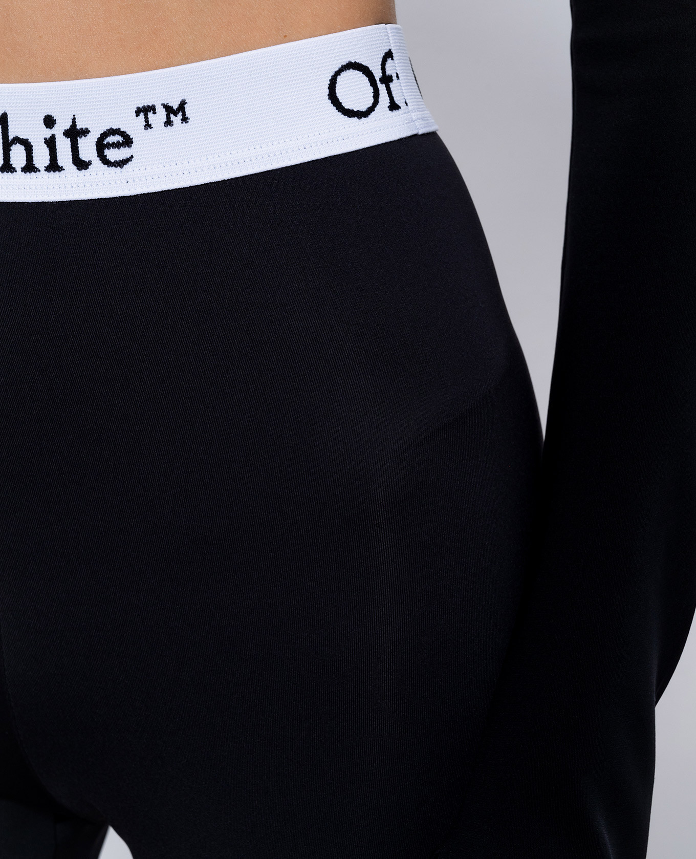 Black leggings with logo Off-White 5
