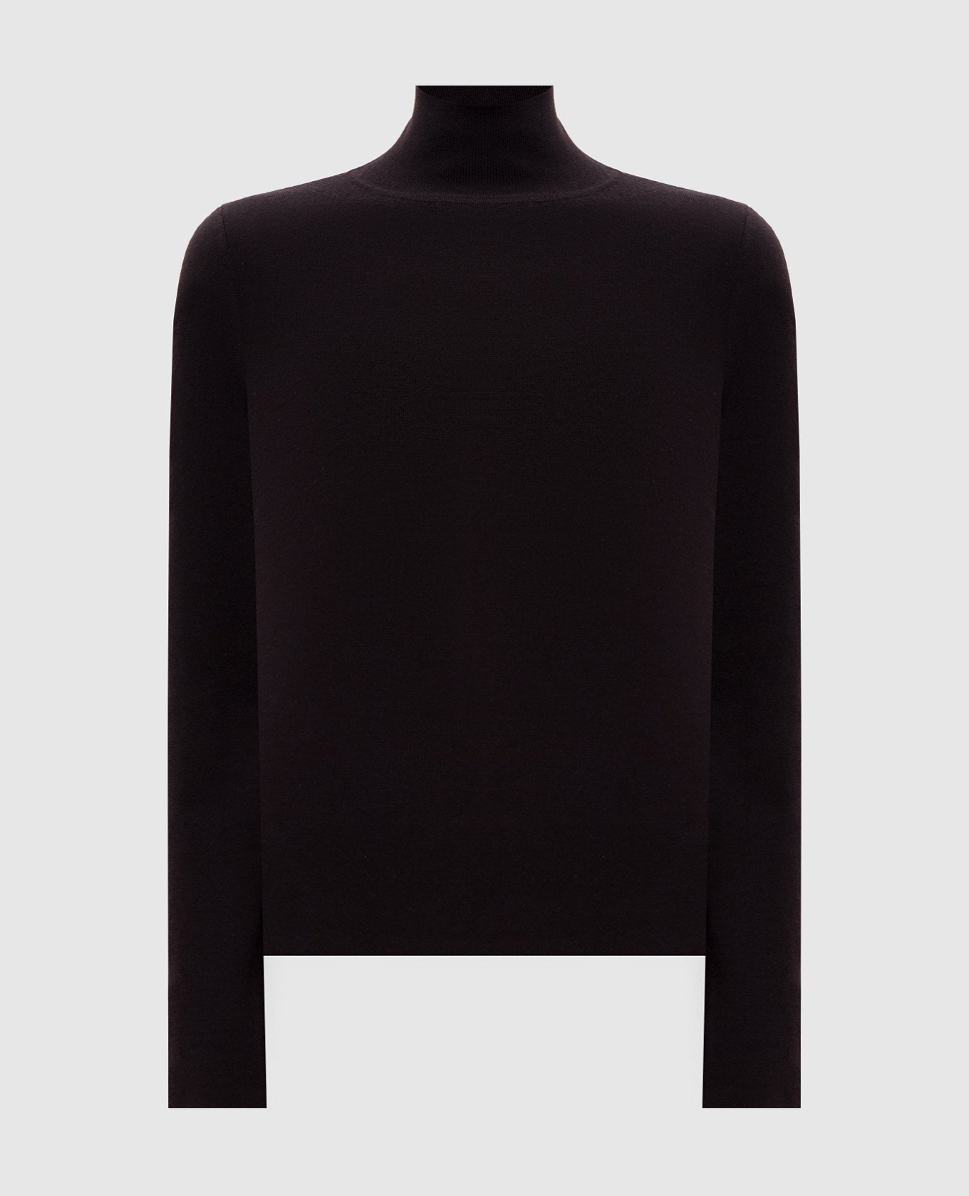 Brown wool golf jacket, straight cut Allude