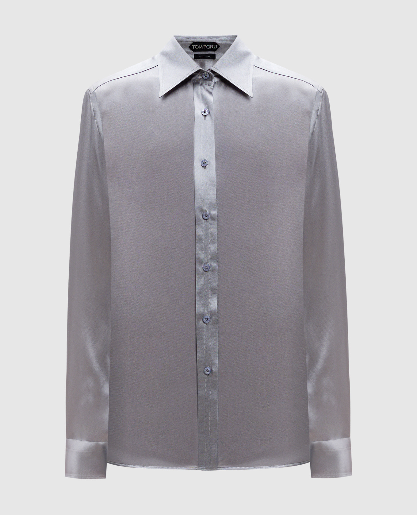 

Gray silk blouse Tom Ford, Grey