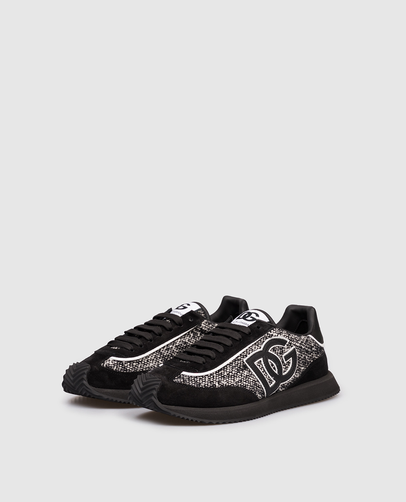 

Black Cushion logo combo sneakers Dolce&Gabbana