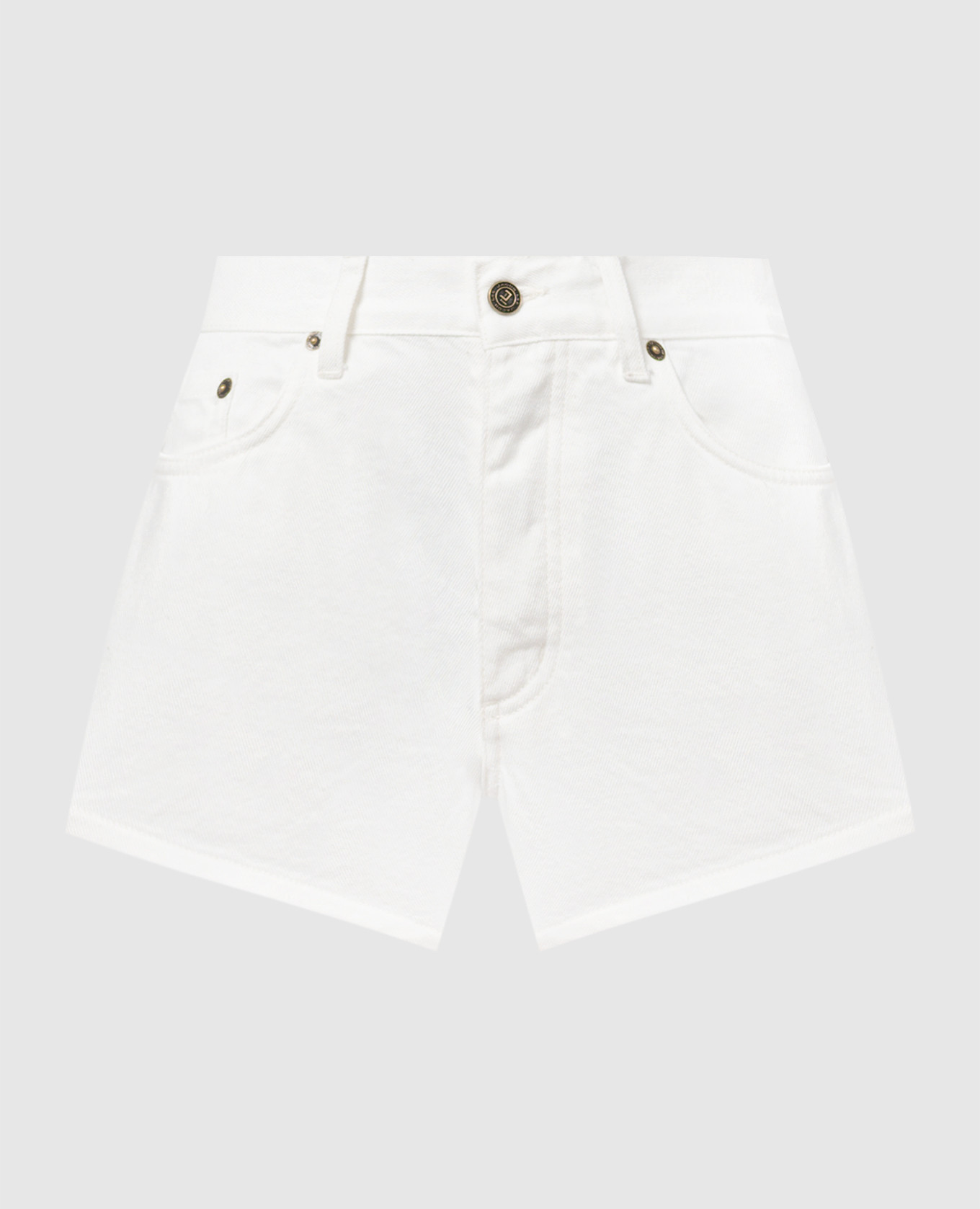 

White denim shorts Jacob Lee