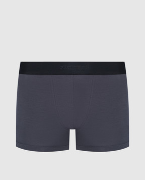 Zimmerli Gray logo boxer briefs 7001343