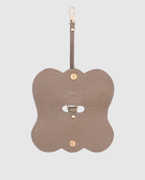 Babe Pay Pls Beige leather case for glasses 06186