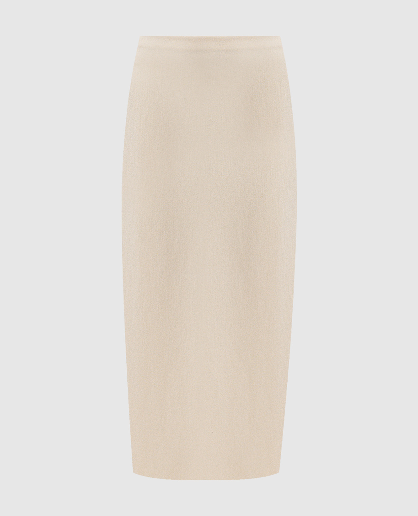 Circe white wool midi skirt Gabriela Hearst
