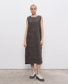 Sofie D`Hoore Gray dress DEVA DEVACOZE