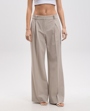 PROENZA SCHOULER Savannah gray pants with wool R2516006AW150