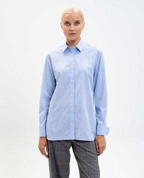 Juun.j Blue striped shirt JW5864W03Q
