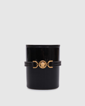 Versace Black Medusa '95 scented candle in a glass candle holder 10179251A11960