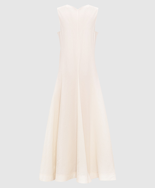 Khaite - Mellie beige midi dress with silk 5506385 - shop with Denmark  delivery at Symbol