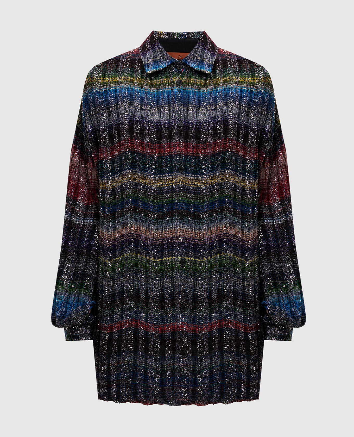 

Sequined patterned blouse Missoni, White
