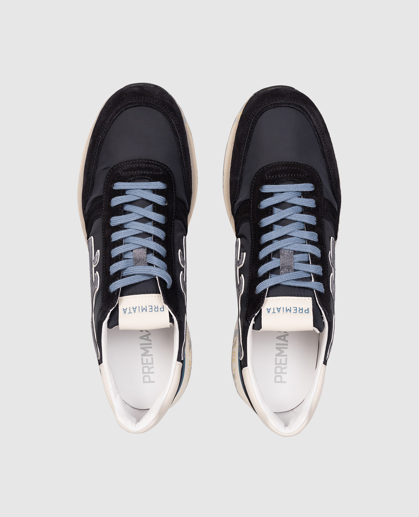 

MICK blue combination sneakers with logo Premiata