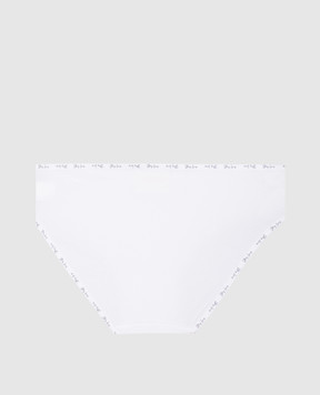 Story Loris Children's white panties with a logo 3632726