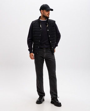 Cashmere&Whiskey Gray woolen jumper 92392